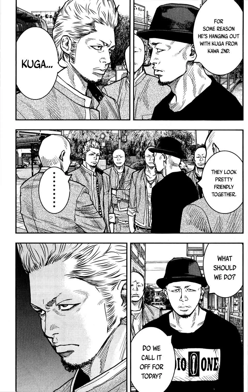 Crows Zero II - Suzuran x Houen Chapter 17 page 17