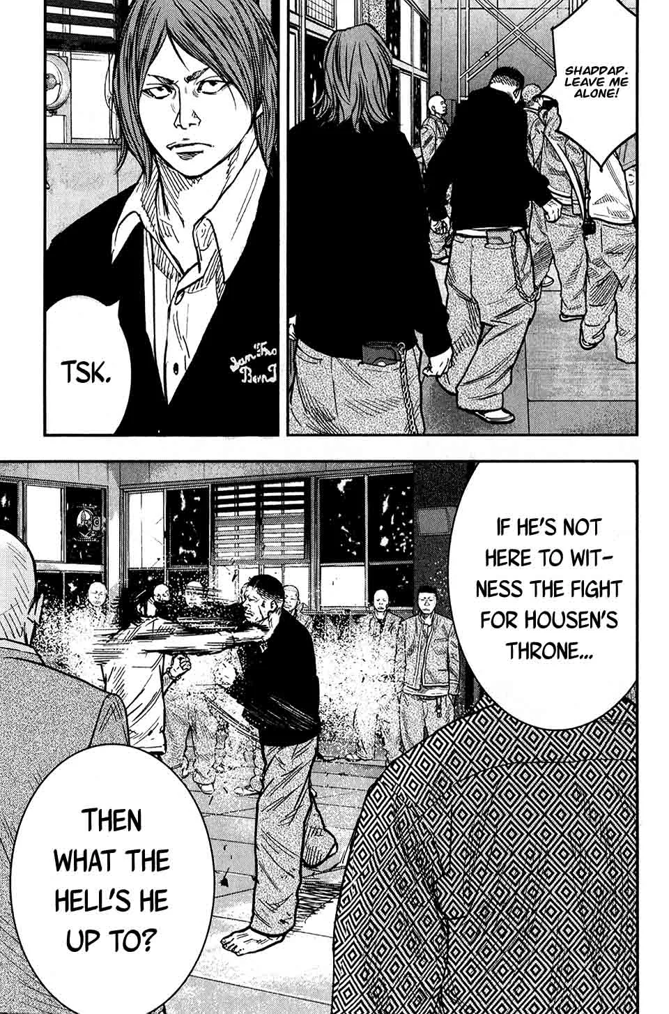 Crows Zero II - Suzuran x Houen Chapter 17 page 13