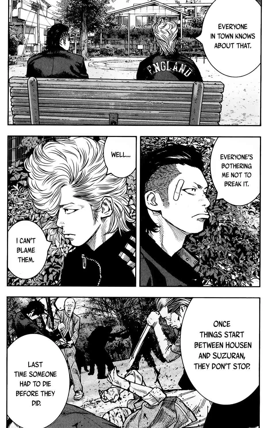 Crows Zero II - Suzuran x Houen Chapter 17 page 22