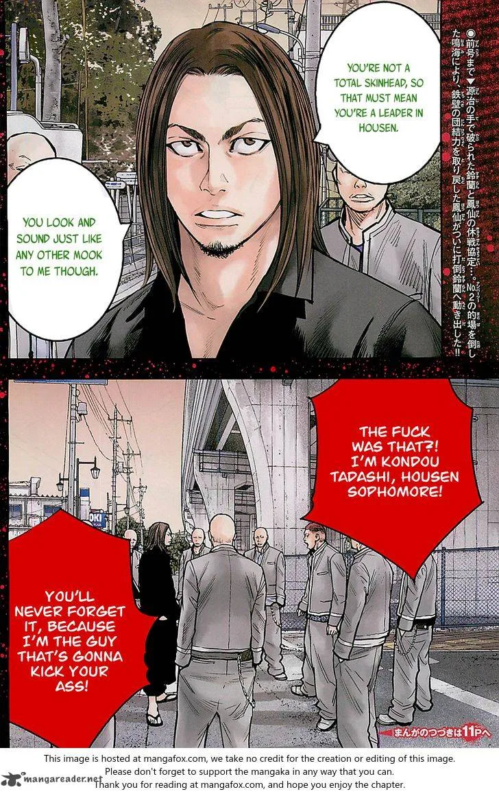 Crows Zero II - Suzuran x Houen Chapter 22 page 6