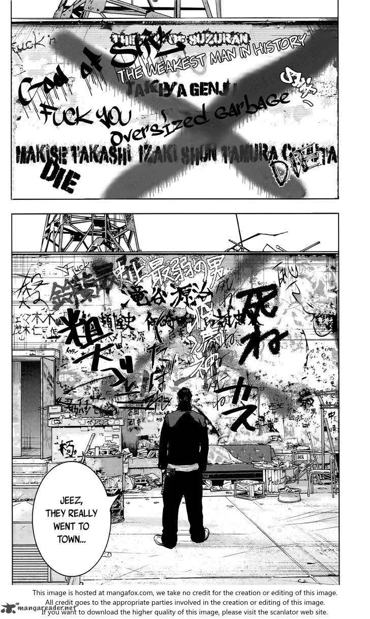 Crows Zero II - Suzuran x Houen Chapter 23 page 35