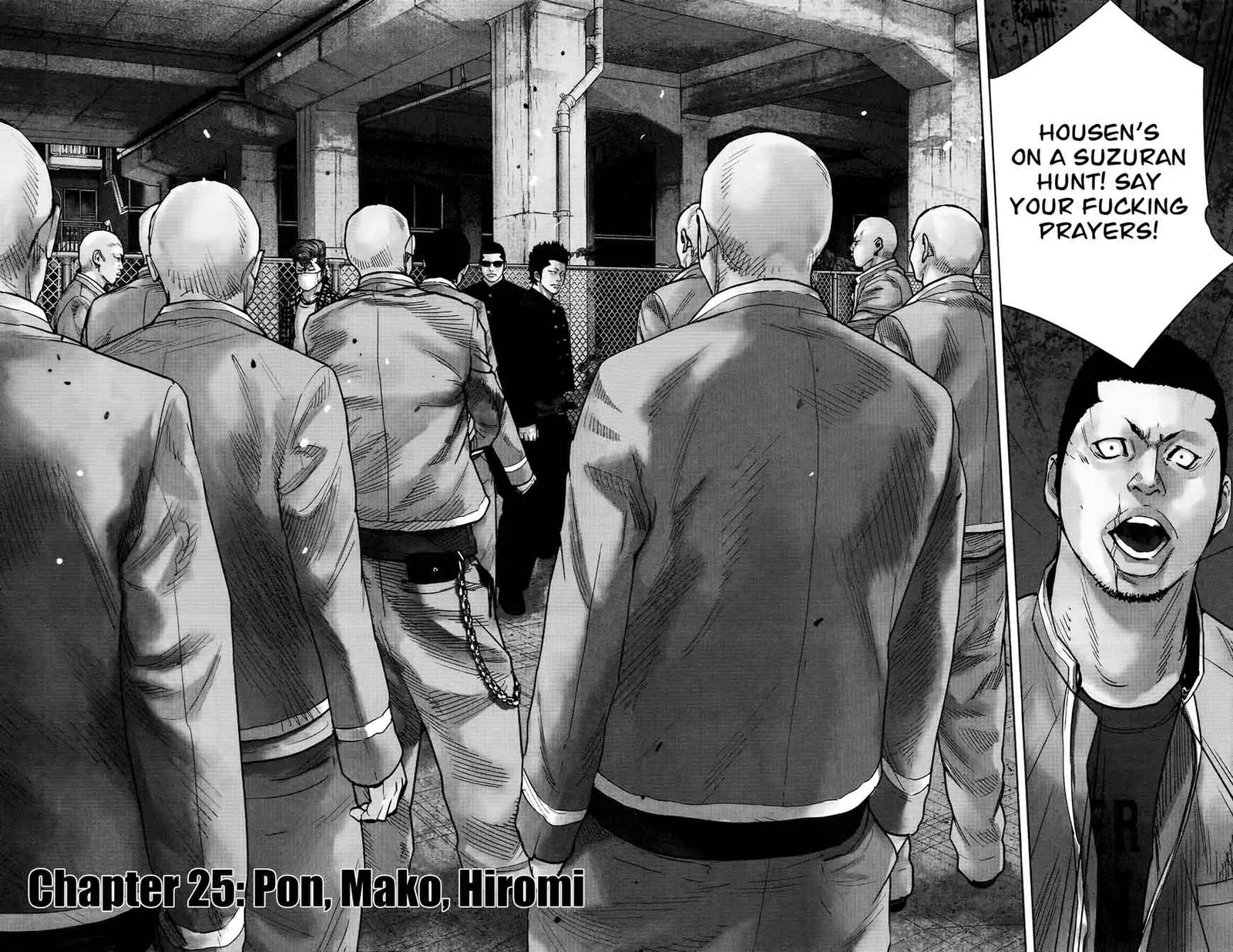 Crows Zero II - Suzuran x Houen Chapter 25 page 2
