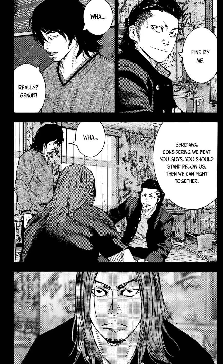 Crows Zero II - Suzuran x Houen Chapter 26 page 9