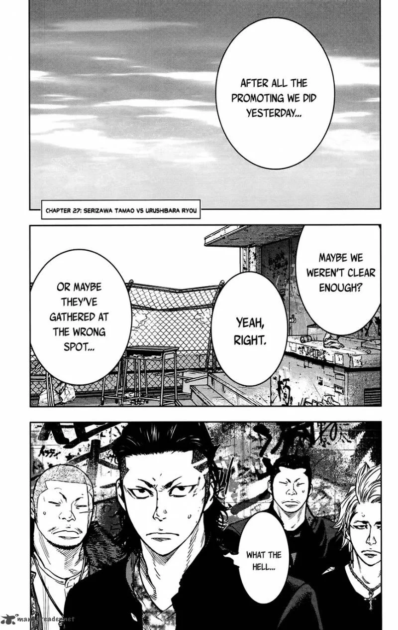 Crows Zero II - Suzuran x Houen Chapter 27 page 2