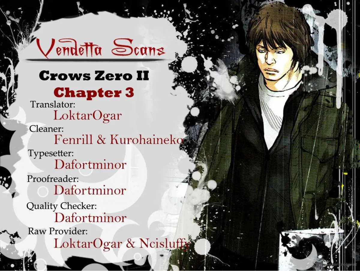 Crows Zero II - Suzuran x Houen Chapter 3 page 1