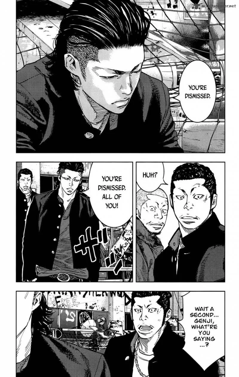 Crows Zero II - Suzuran x Houen Chapter 32 page 16
