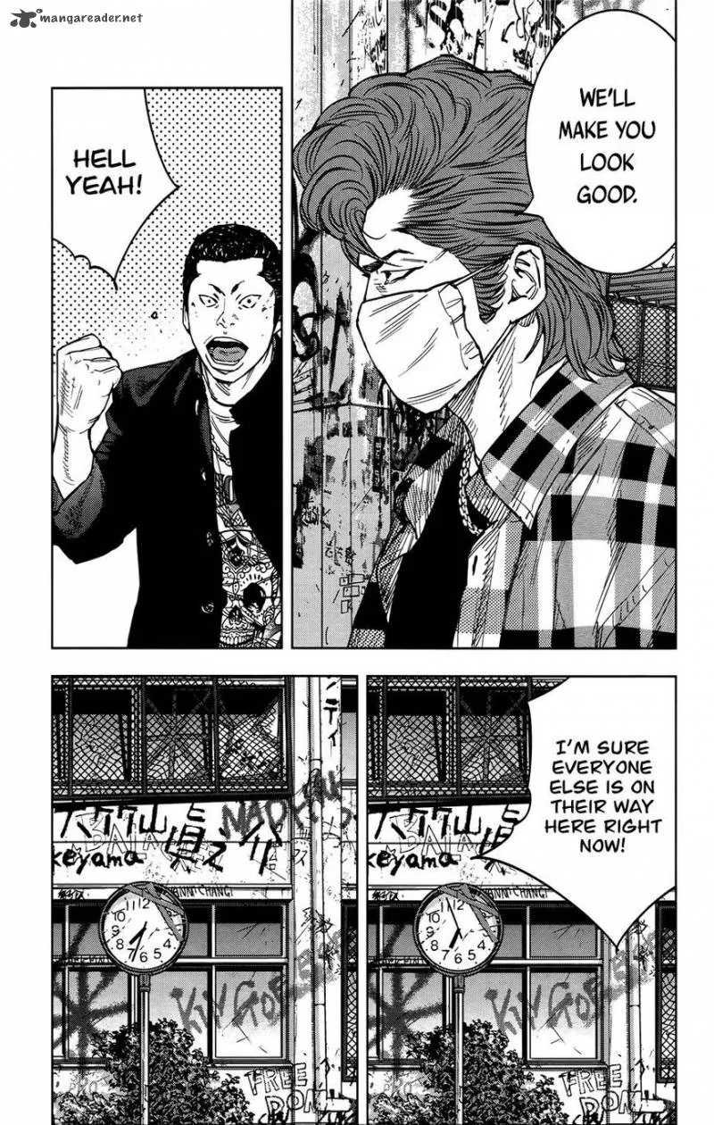 Crows Zero II - Suzuran x Houen Chapter 32 page 7