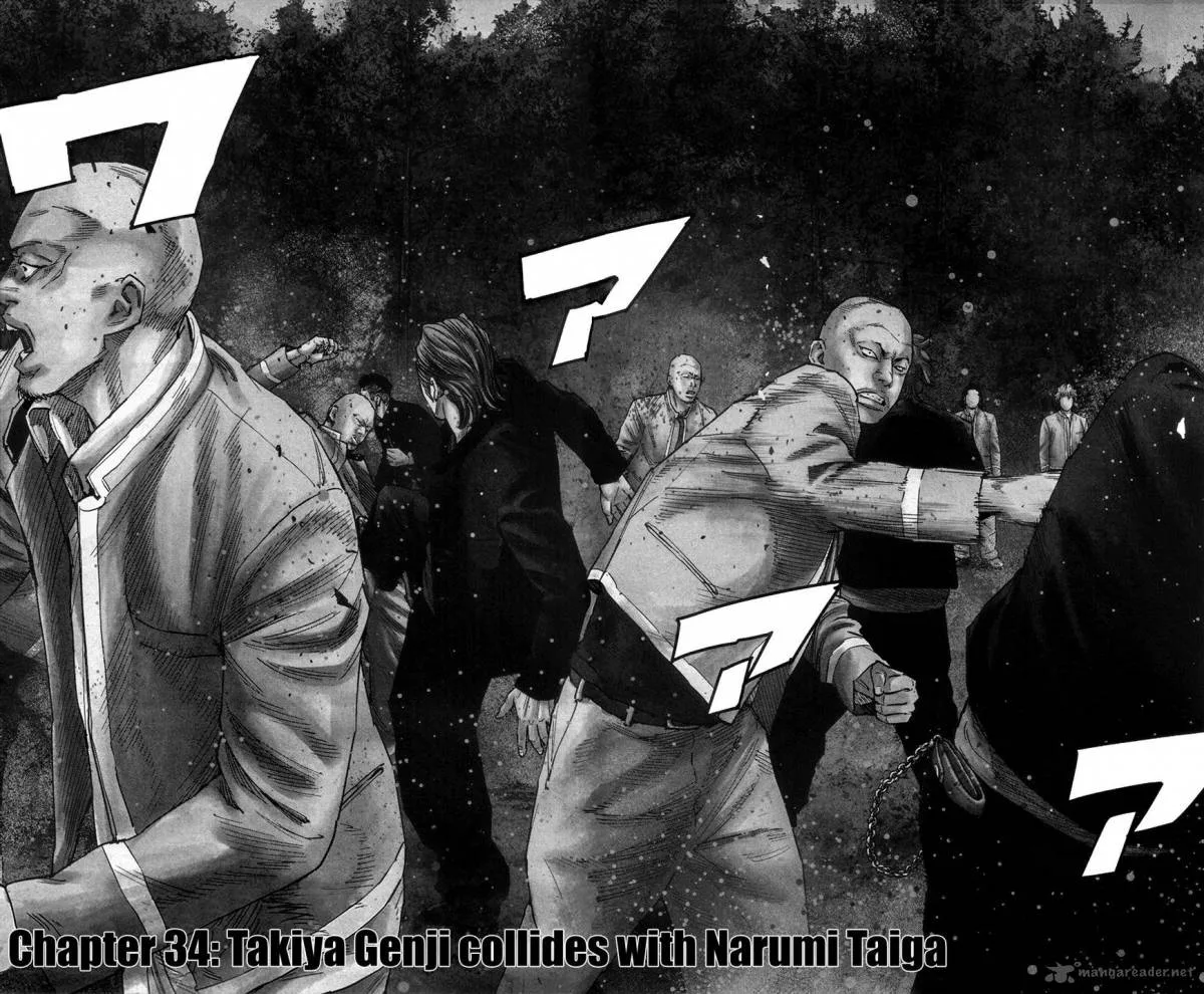 Crows Zero II - Suzuran x Houen Chapter 34 page 3