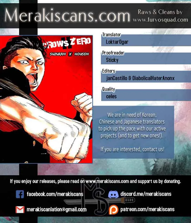 Crows Zero II - Suzuran x Houen Chapter 36 page 1