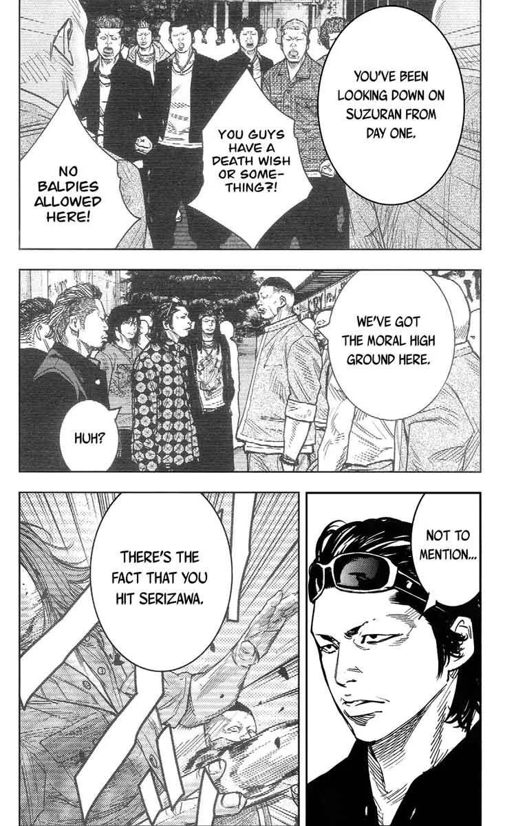 Crows Zero II - Suzuran x Houen Chapter 36 page 14