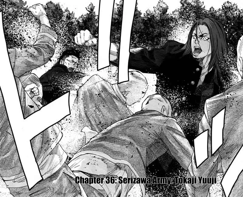 Crows Zero II - Suzuran x Houen Chapter 36 page 3