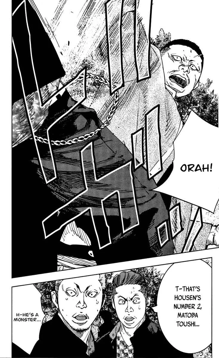 Crows Zero II - Suzuran x Houen Chapter 36 page 8