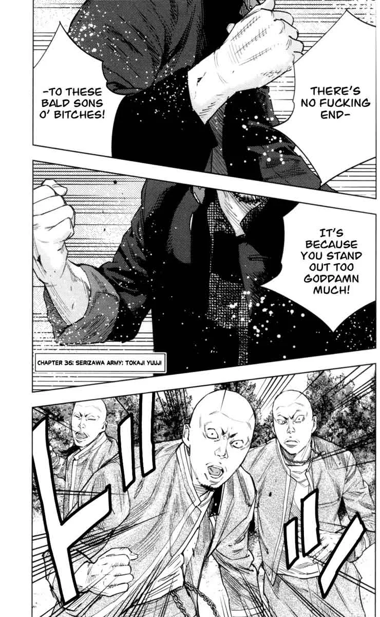 Crows Zero II - Suzuran x Houen Chapter 36 page 2