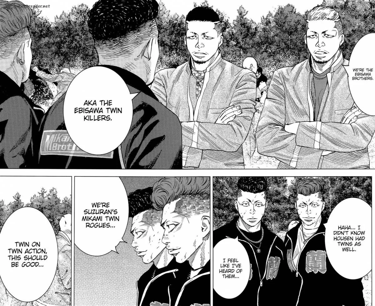 Crows Zero II - Suzuran x Houen Chapter 38 page 11