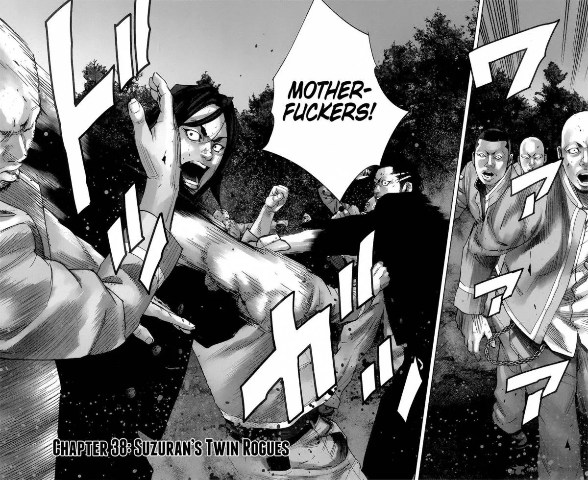 Crows Zero II - Suzuran x Houen Chapter 38 page 3