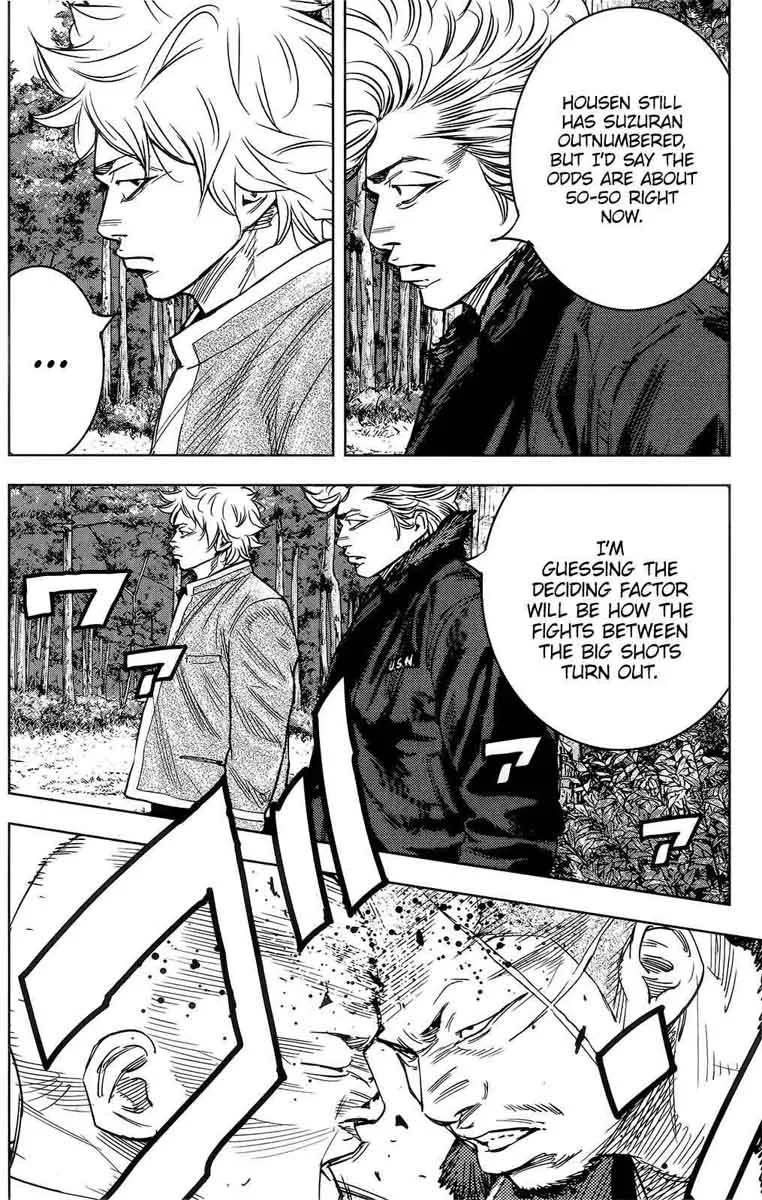 Crows Zero II - Suzuran x Houen Chapter 39 page 5