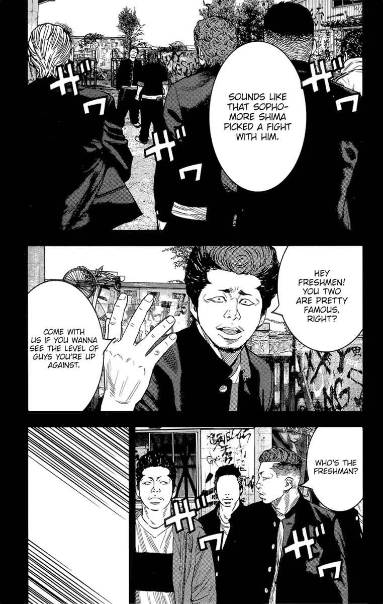 Crows Zero II - Suzuran x Houen Chapter 40 page 7