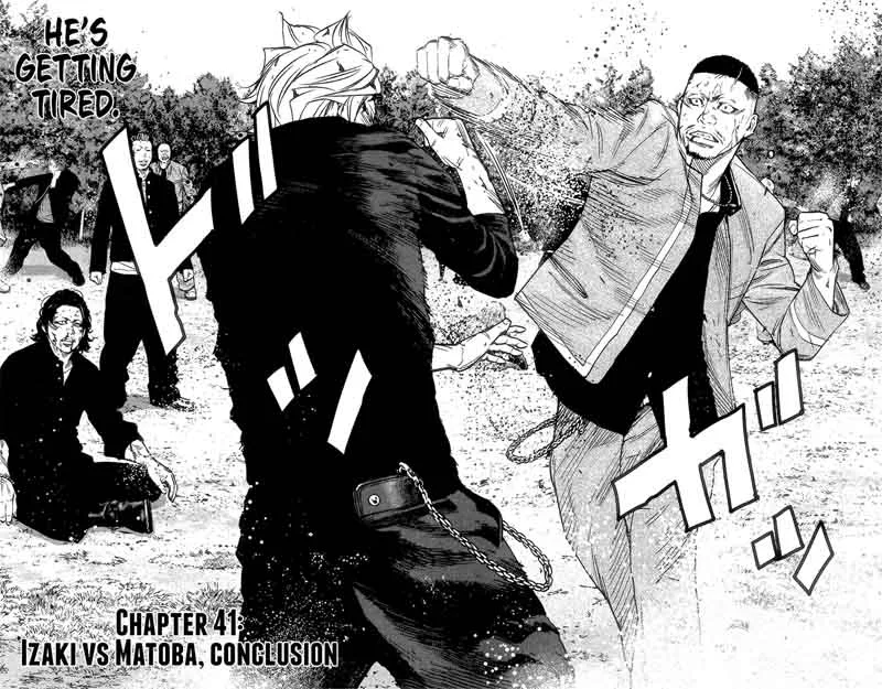 Crows Zero II - Suzuran x Houen Chapter 41 page 2