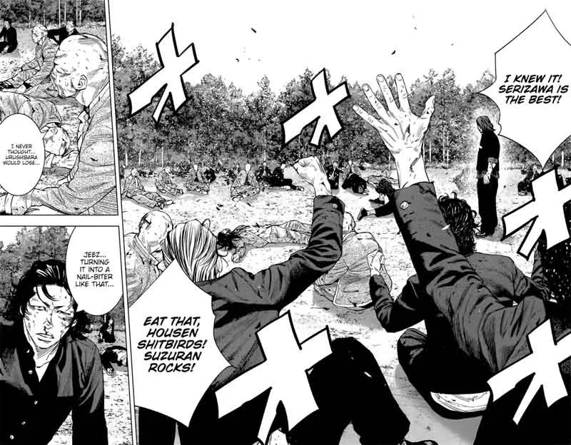 Crows Zero II - Suzuran x Houen Chapter 47 page 13