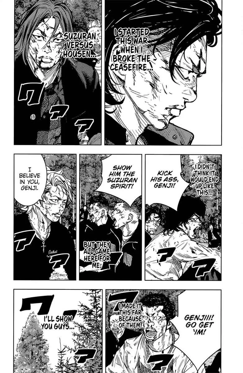 Crows Zero II - Suzuran x Houen Chapter 48 page 15