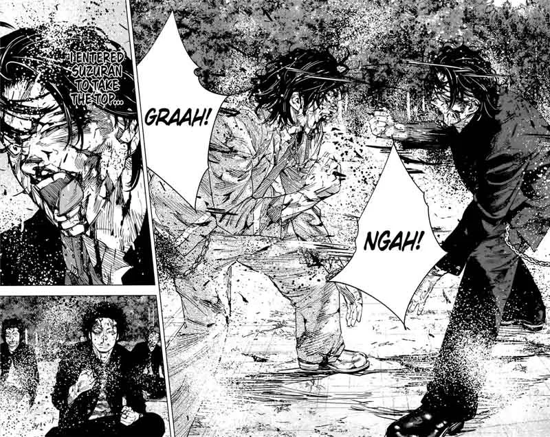 Crows Zero II - Suzuran x Houen Chapter 50 page 11
