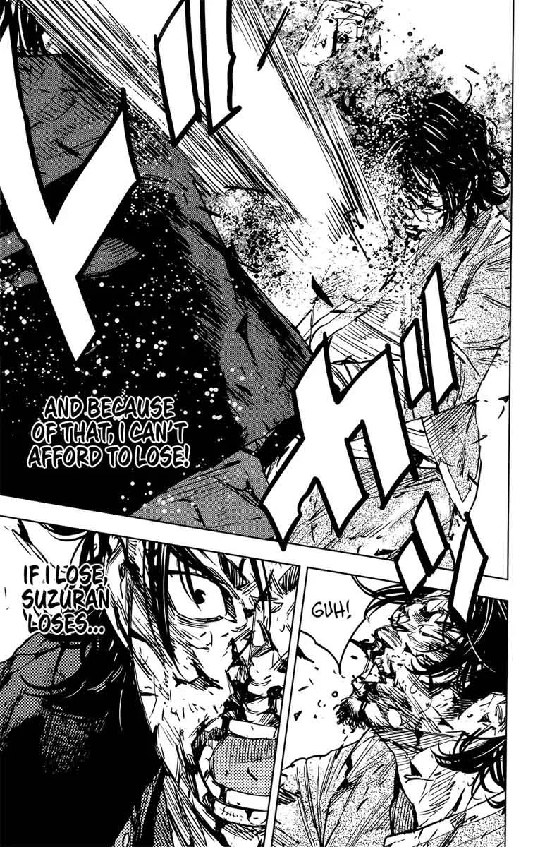 Crows Zero II - Suzuran x Houen Chapter 50 page 17