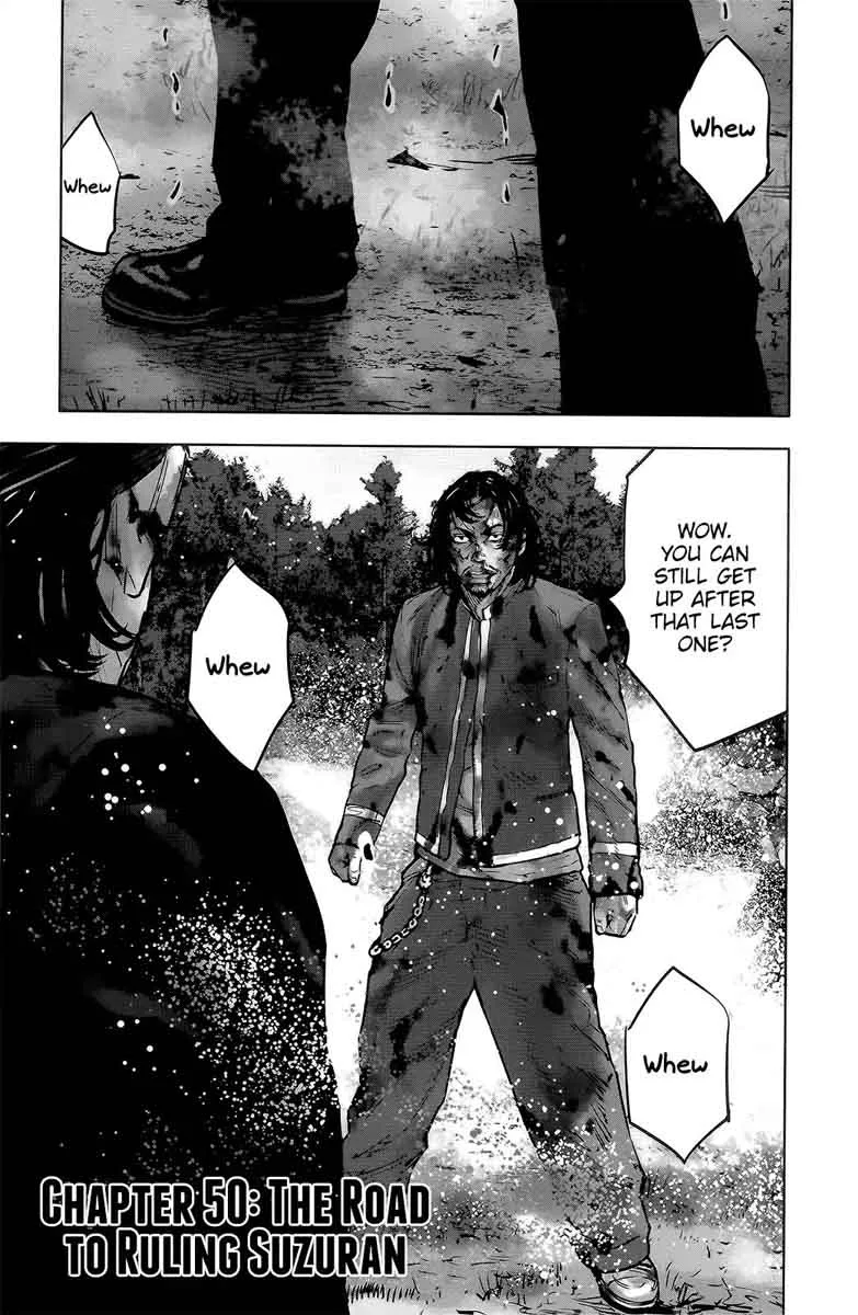Crows Zero II - Suzuran x Houen Chapter 50 page 2