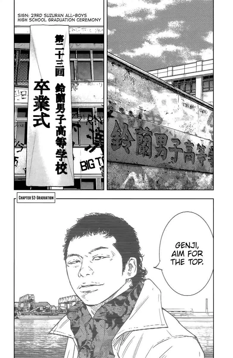 Crows Zero II - Suzuran x Houen Chapter 52 page 2
