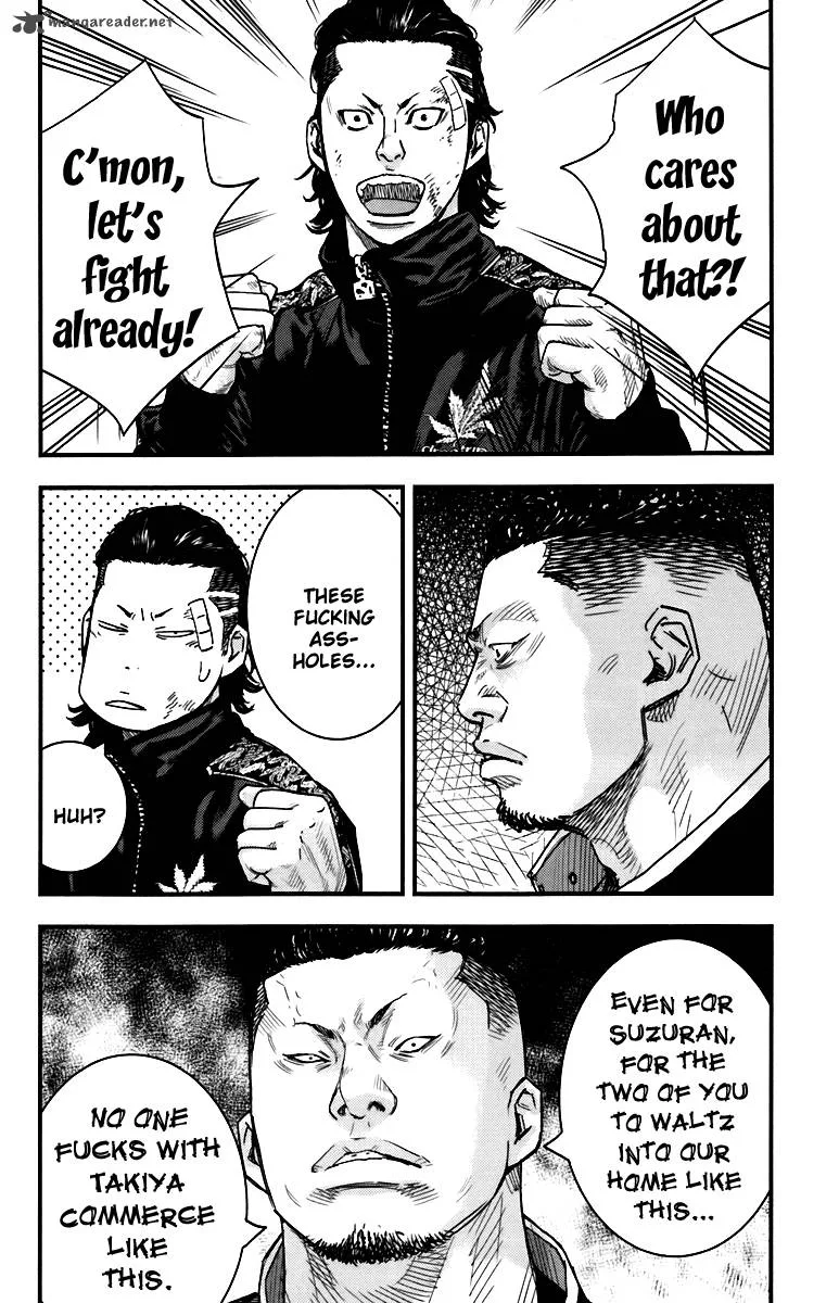Crows Zero II - Suzuran x Houen Chapter 6 page 7
