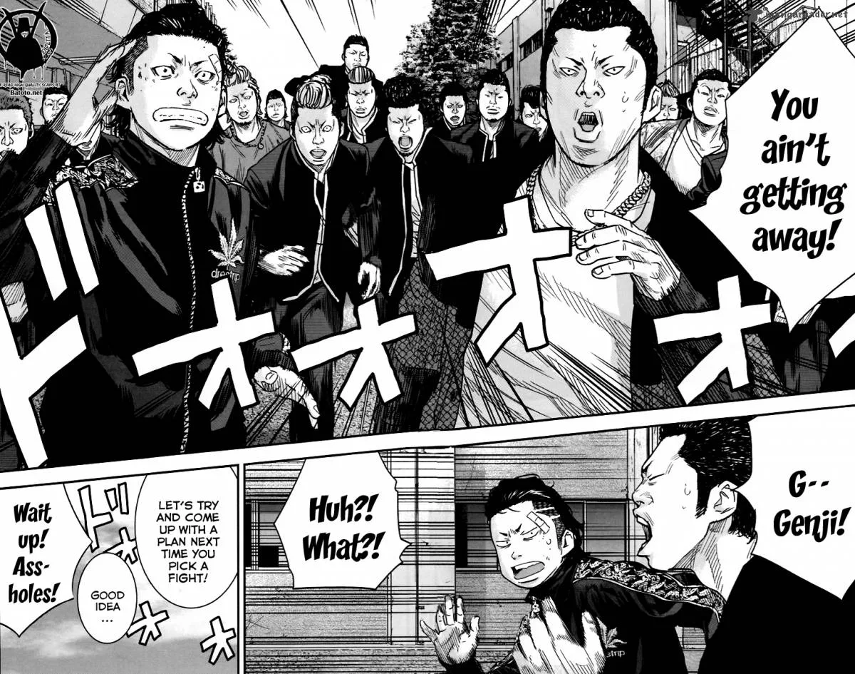 Crows Zero II - Suzuran x Houen Chapter 6 page 16