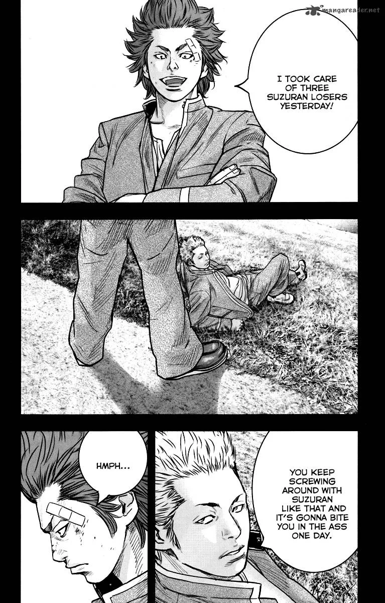 Crows Zero II - Suzuran x Houen Chapter 6 page 33