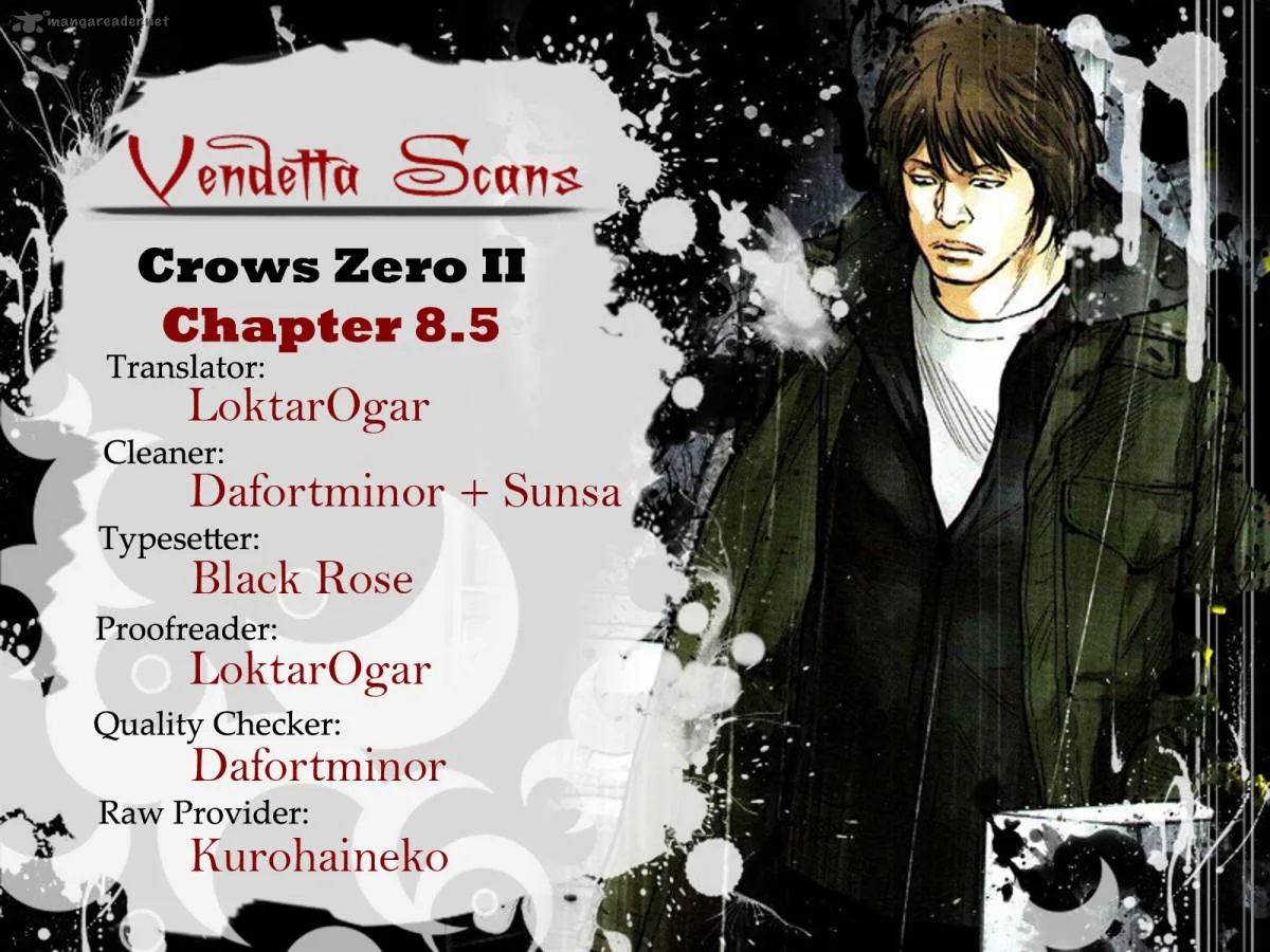 Crows Zero II - Suzuran x Houen Chapter 8 page 1