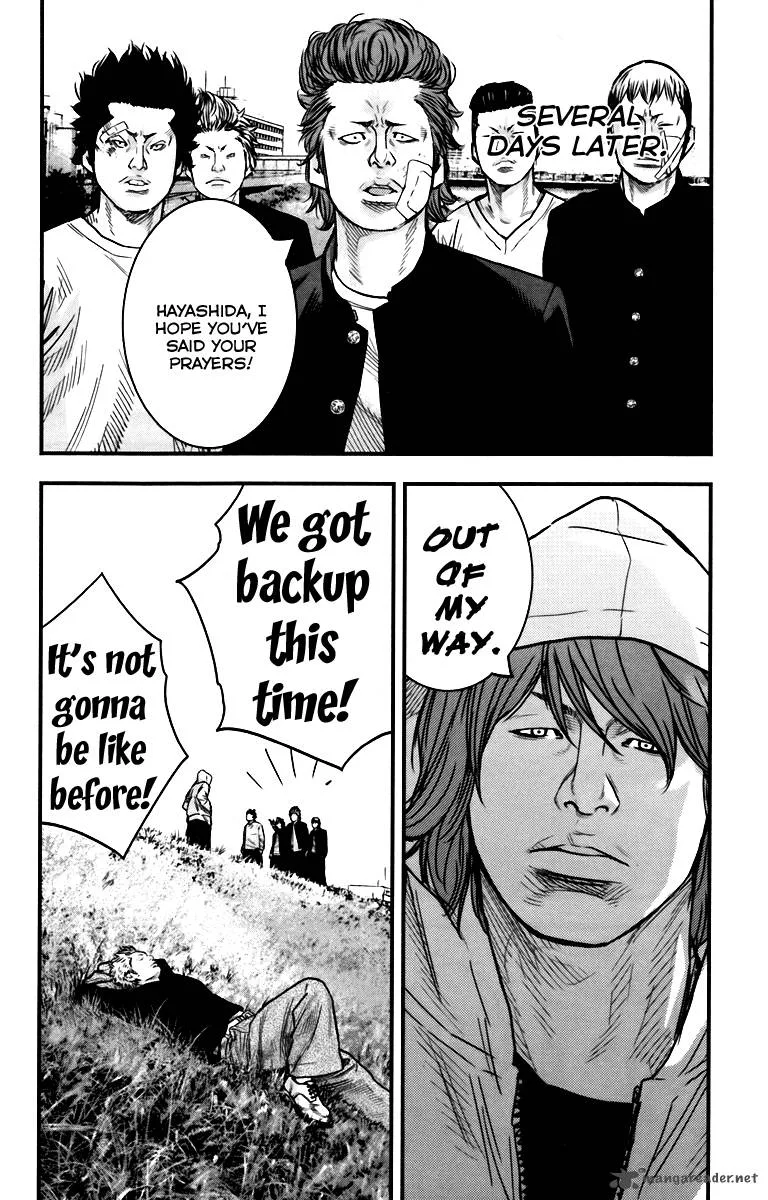 Crows Zero II - Suzuran x Houen Chapter 8 page 10
