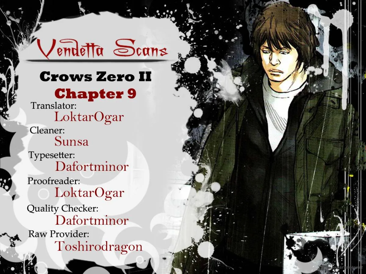 Crows Zero II - Suzuran x Houen Chapter 9 page 1
