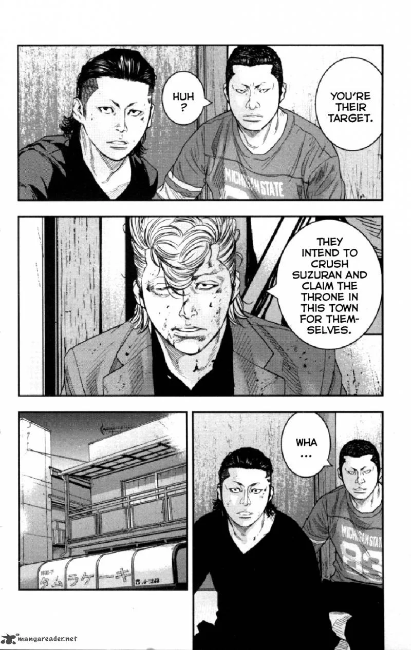 Crows Zero II - Suzuran x Houen Chapter 9 page 21