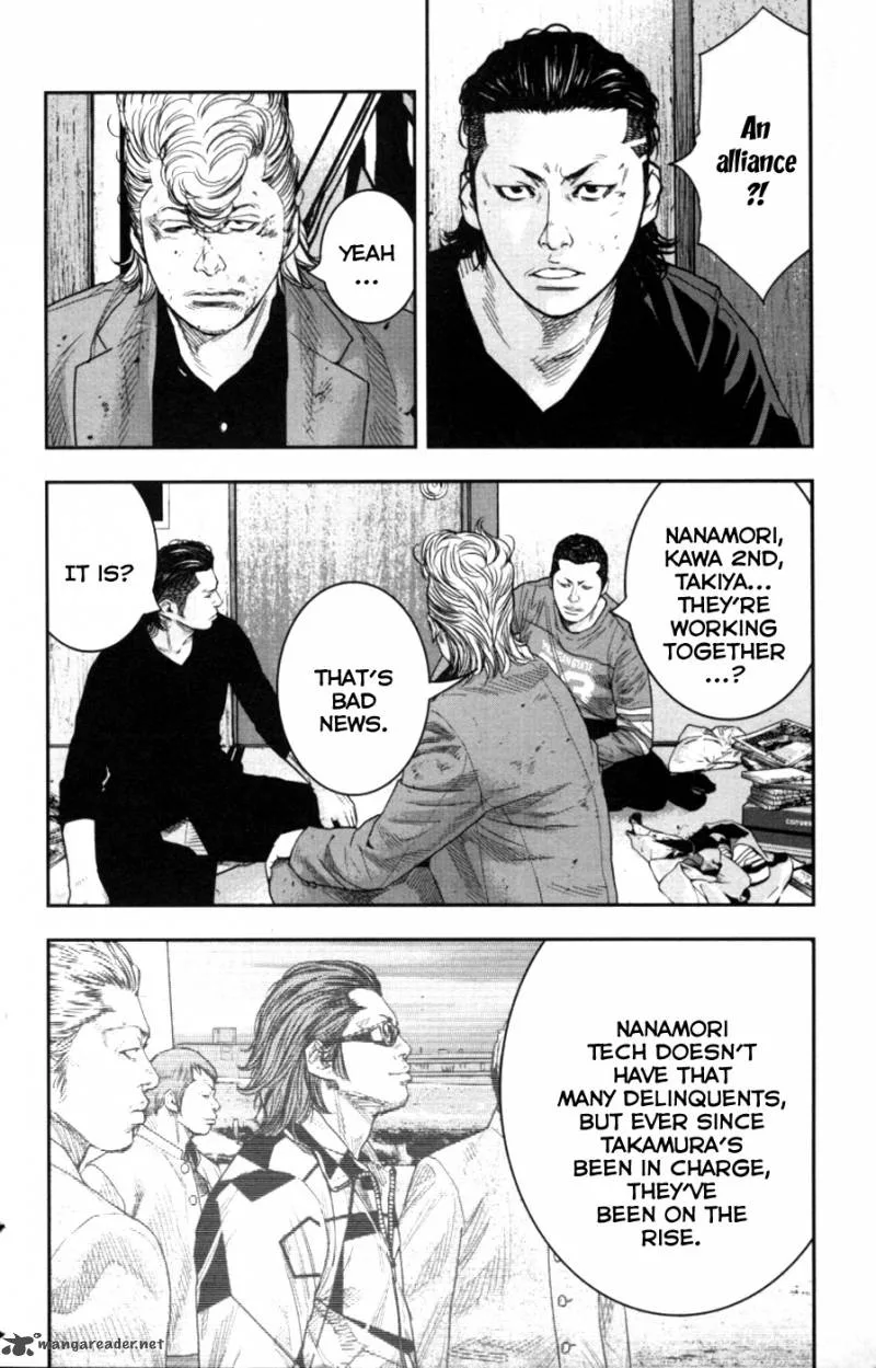 Crows Zero II - Suzuran x Houen Chapter 9 page 19
