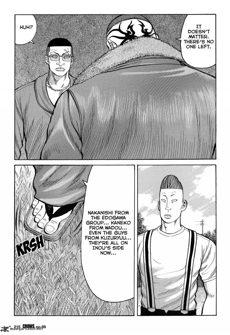 Crows Chapter 91 page 10