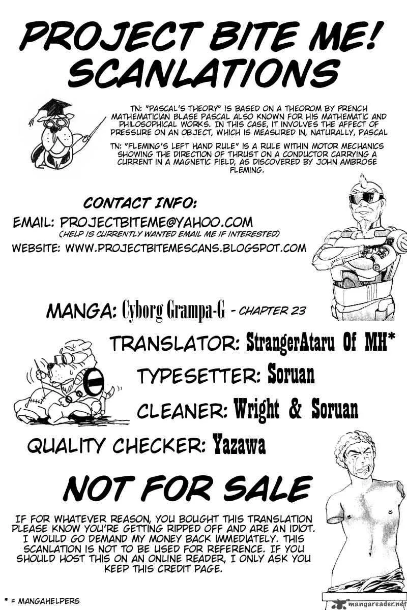 Cyborg Grandpa-G Chapter 23 page 21