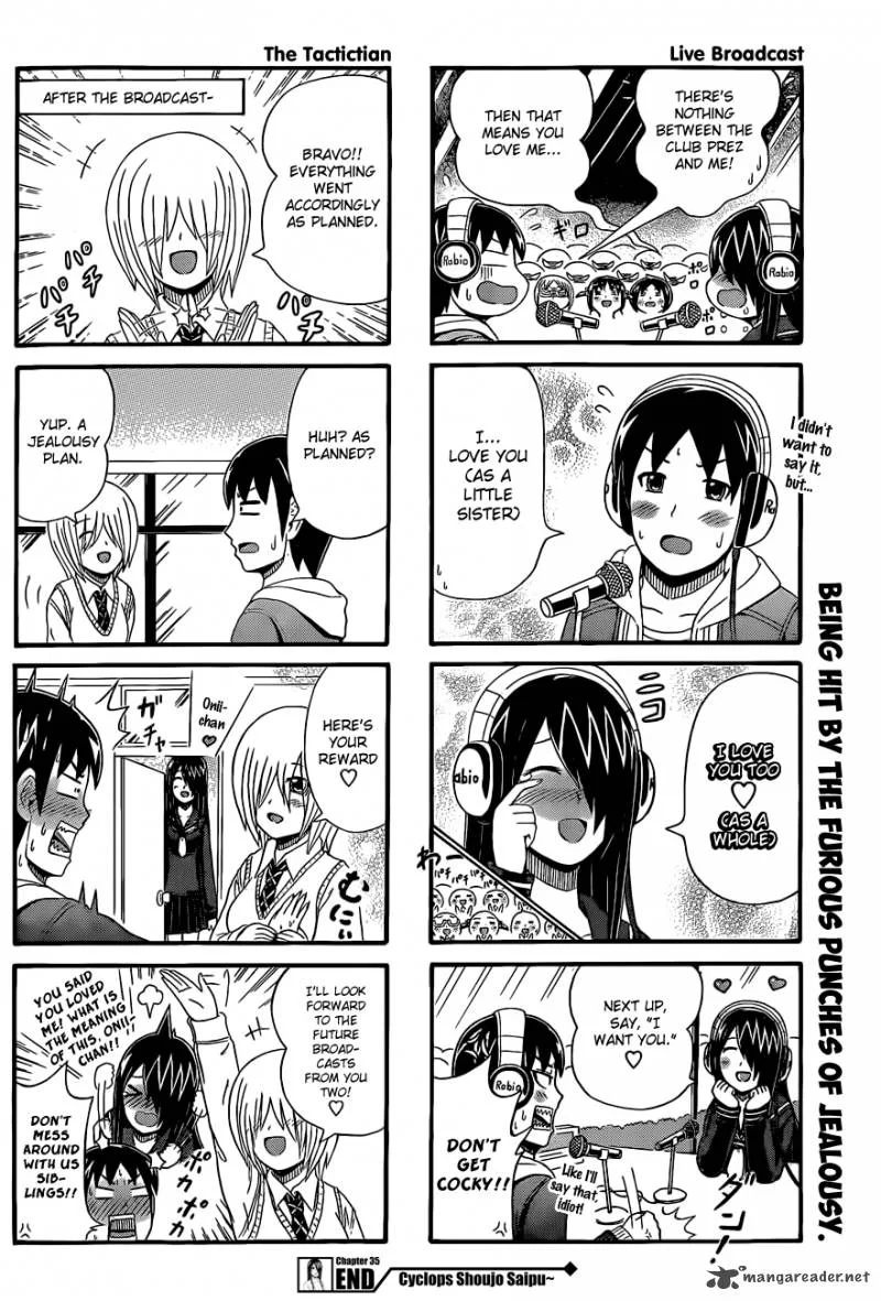 Cyclops Shoujo Saipu Chapter 35 page 4