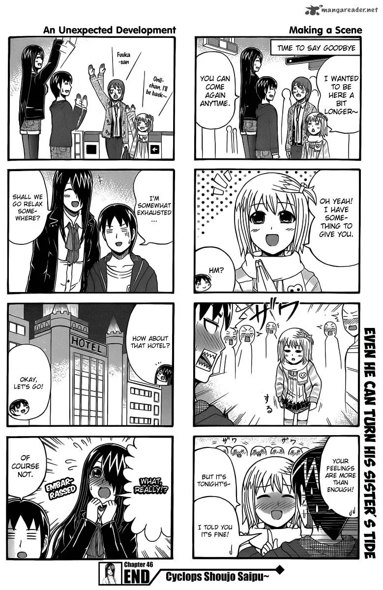 Cyclops Shoujo Saipu Chapter 46 page 4
