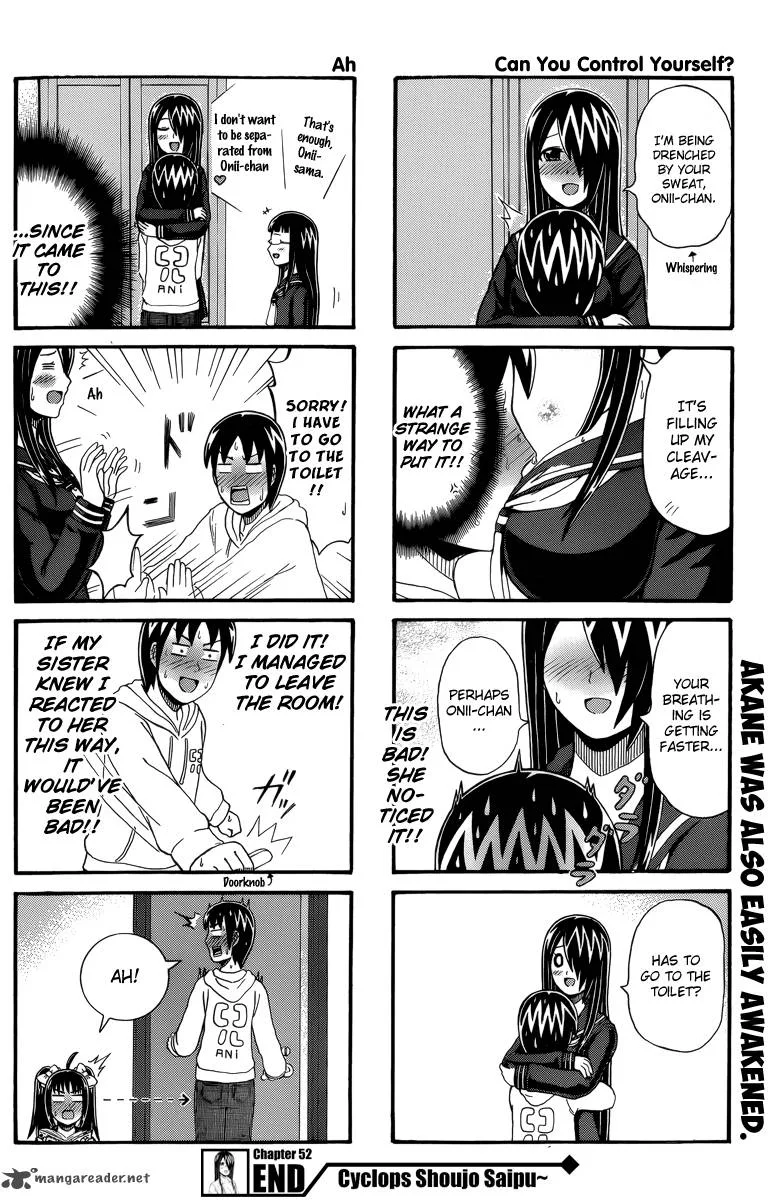 Cyclops Shoujo Saipu Chapter 52 page 4