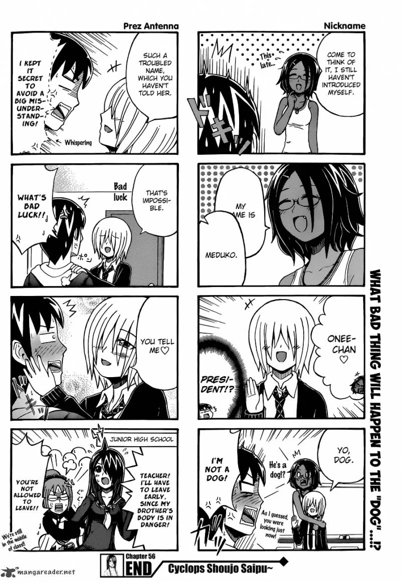 Cyclops Shoujo Saipu Chapter 56 page 5