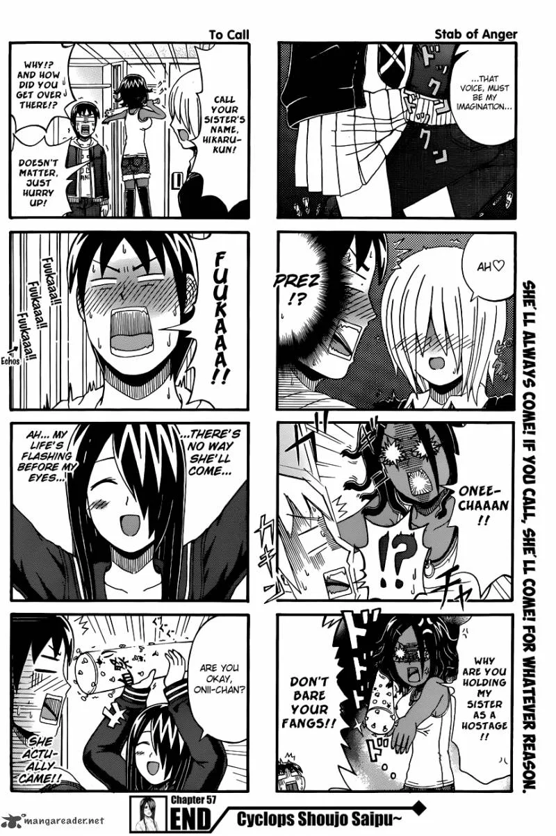 Cyclops Shoujo Saipu Chapter 57 page 5