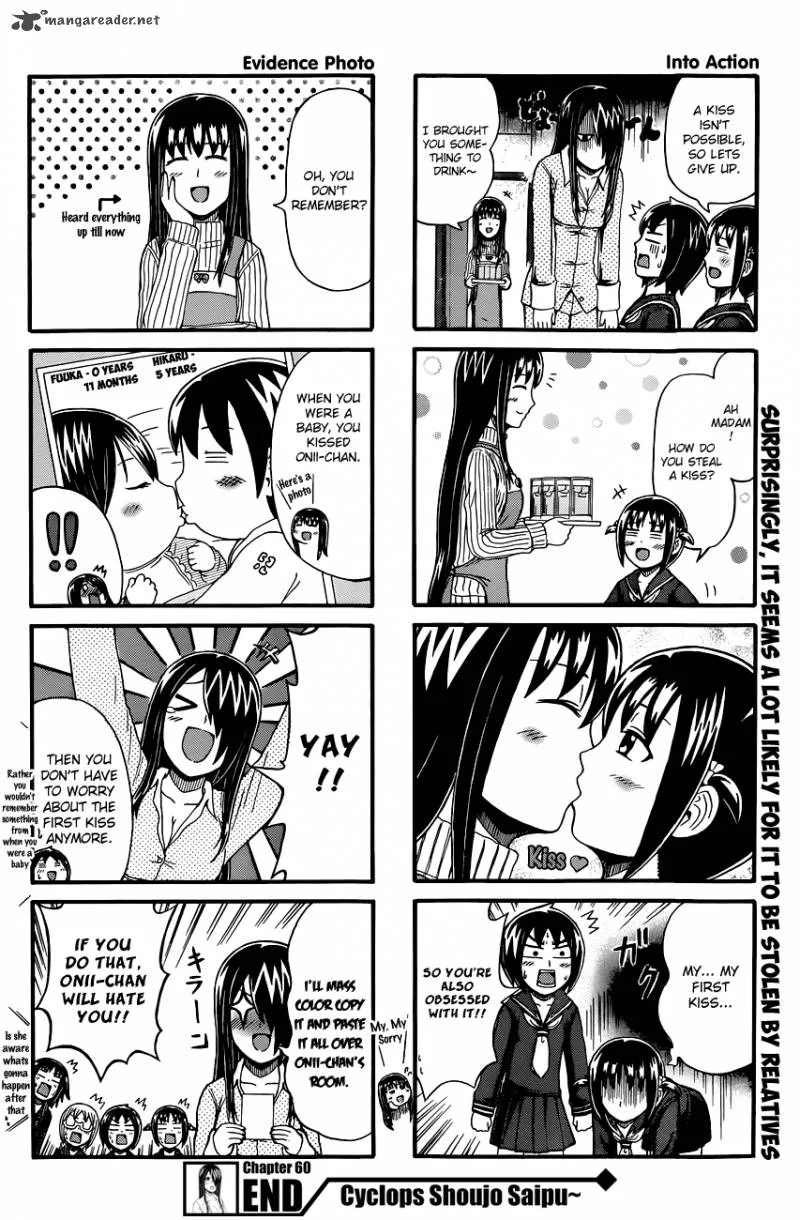 Cyclops Shoujo Saipu Chapter 60 page 4