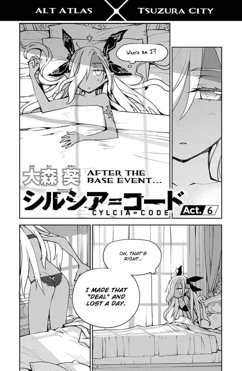 Cylcia = Code Chapter 6 page 1