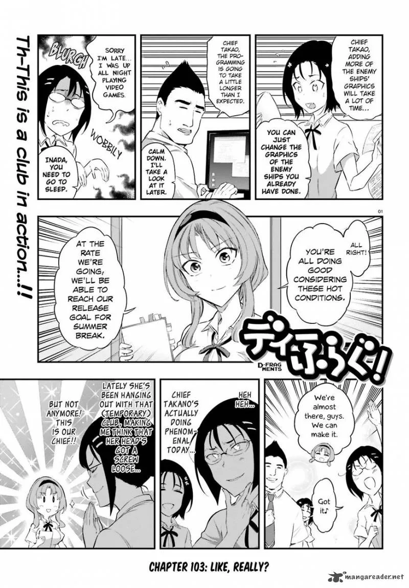 D-Frag Chapter 103 page 1
