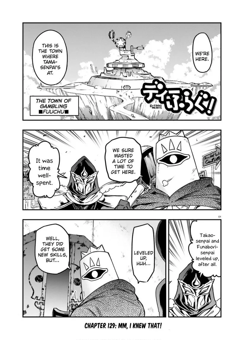 D-Frag Chapter 129 page 1
