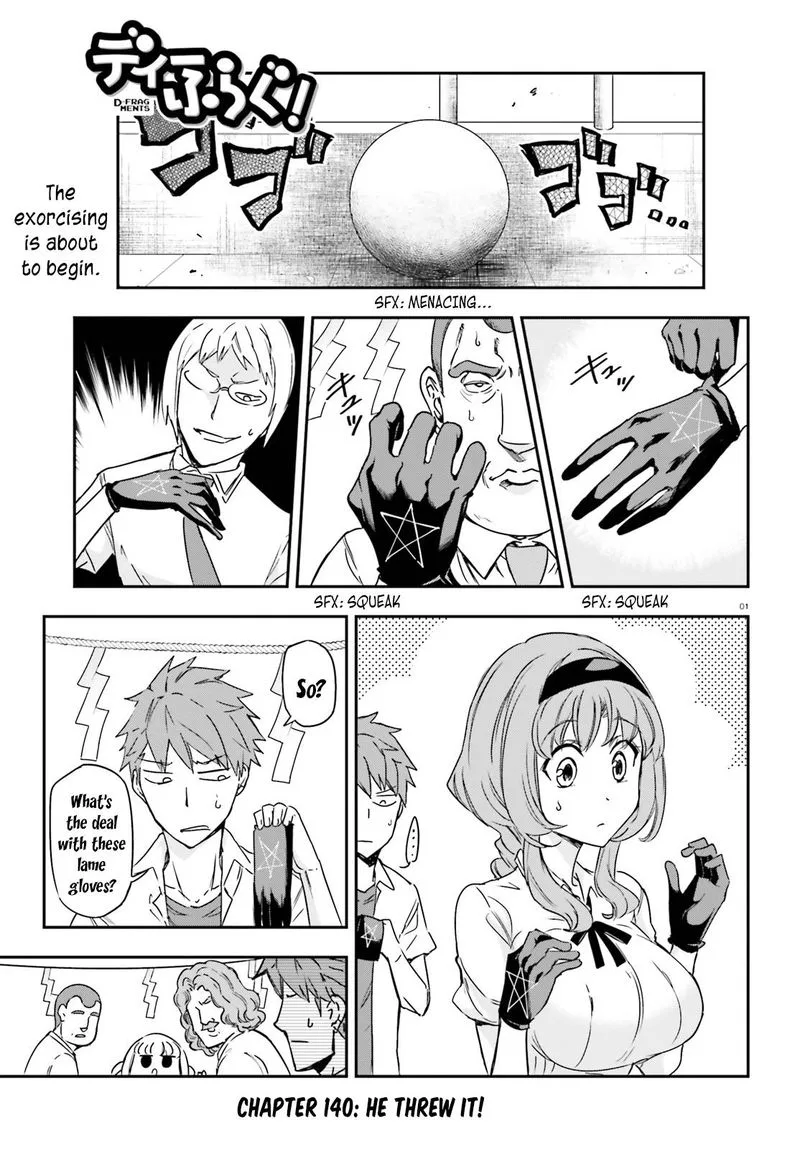 D-Frag Chapter 140 page 1
