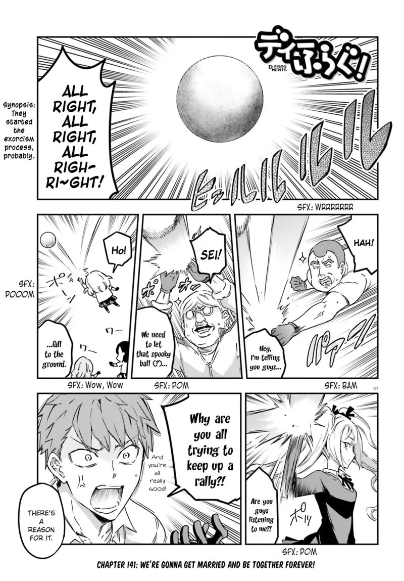 D-Frag Chapter 141 page 1