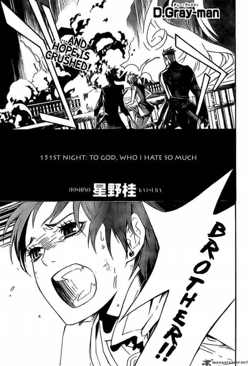 D.Gray-Man Chapter 151 page 3